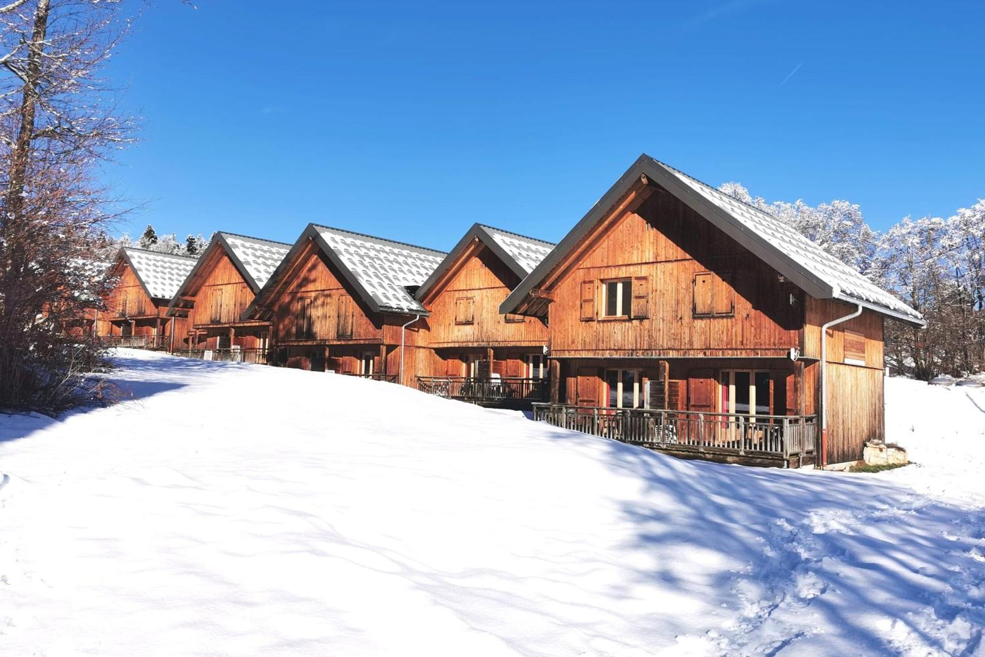 Chalet Moeki Acces Piscine Sauna Les Déserts Buitenkant foto